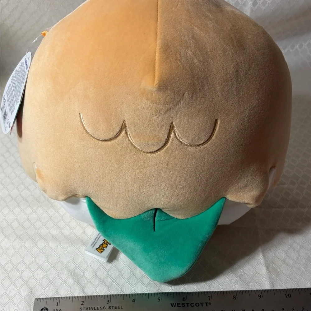 Plush Bird Toy - Tan and White
